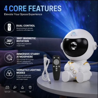 Proyector de Estrellas Astronauta Relajante